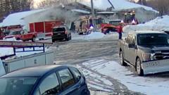 watch:-video-shows-moment-roof-of-firehouse-collapses-from-snow