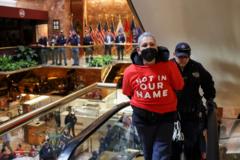 pro-palestinian-protesters-arrested-at-trump-tower-sit-in