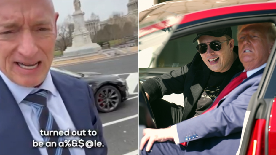 dem-senator-mocked-online-for-ditching-his-tesla-to-protest-‘a–hole’-musk:-‘stunning-and-brave’